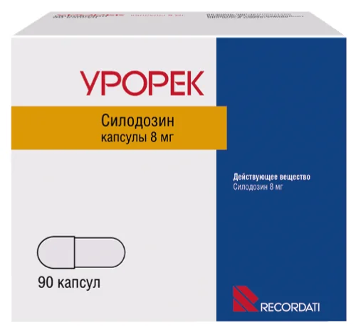 Урорек, 4 мг, Капсулы