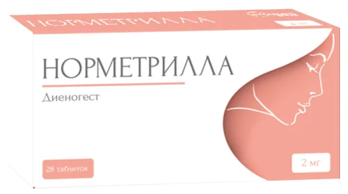 Норметрилла, 2 мг, Таблетки